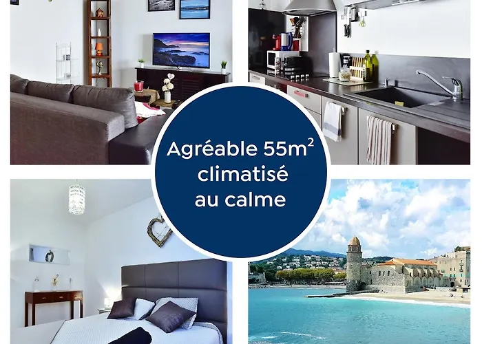 公寓 Spacieux 55m2, Confort, Au Calme Et Climatise 撒莱